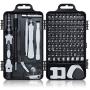 Gocheer Mini Precision Screwdriver Set, 115 in 1 Magnetic Screwdriver Bit Set with Case for iPhone, Computer, PC, Watch, Glasses, Electronics, Mini DIY Hand Work Repair Tools