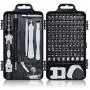 Gocheer Mini Precision Screwdriver Set, 115 in 1 Magnetic Screwdriver Bit Set with Case for iPhone, Computer, PC, Watch, Glasses, Electronics, Mini DIY Hand Work Repair Tools