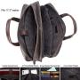 TIDING Mens Leather Business Briefcase 17'' Laptop Case Messenger Bag with YKK Metal Zipper TIDING Mens Leather Business Briefcase 17'' Laptop Case Messenger Bag with YKK Metal Zipper