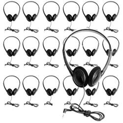 50 Bulk Headphones for Classrooms School Students Over Ear Earbuds