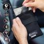Mission Darkness Faraday Bag for Keyfobs // Device Shielding for Smart ''Always On'' Keyfobs for Automobile Owners, Law Enforcement, Military, Executive Privacy, Travel Security, Anti-hacking Assurance