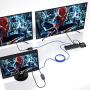 HDMI Extender Splitter 1x7 1080P@60Hz Over Cat 5E/6/7 Ethernet Cable 50m (164ft) Support HDMI loopout EDID Copy POC Function (1 in 7 Out)
