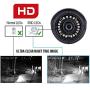 Kingkong Smart 4CH 1080P Home Security Camera System, 2MP CCTV Camera Security System Outdoor AHD Video DVR Recorder 4X 1920TVL, H.265+ IP67 Weatherproof, 98ft Night Vision, Motion Alert (Black)