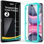 ESR Screen Protector Compatible for iPhone 11, iPhone XR [2 Pack] [Easy Installation Frame] [Case Friendly], Premium Tempered Glass Screen Protector for iPhone 6.1 Inch (2019)