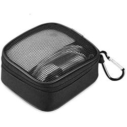 ProCase MacBook Power Adapter Bag Accessories Organizer, Portable Storage Carrying Bag for Apple MacBook MagSafe/MagSafe 2 Power Adapter, Magic Mouse, Earphones and USB Flash Disk –Black
