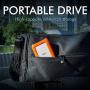 LaCie LAC9000298 Rugged Mini 2TB External Hard Drive Portable HDD - USB 3.0 USB 2.0 Compatible, Drop Shock Dust Rain Resistant Shuttle Drive, For Mac And PC Computer Desktop Workstation PC Laptop
