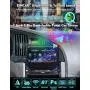 Android 10.0 Single Din Car Stereo 7 Inch Flip Out Capacitive Touch Screen Support Bluetooth WiFi GPS Navigation Mirror Link AM/FM Car Radio OBD USB SD AUX Cam-in with Backup Camera and Microphone
