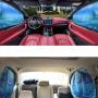 ZATOOTO Car Side Window Sun Shades - Front Rear 4 pcs Magnetic Privacy SunShades Ocean Underwater World Pattern Design SUV Windshield Cool Curtain for Baby Kids