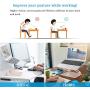 Boyata Laptop Stand, Adjustable Ergonomic Laptop Holder, Aluminium Alloy Notebook Stand Compatible for MacBook Pro/Air, Dell XPS, Lenovo, Samsung Laptops Up to 17 inches-Champagne Gold