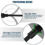 8.4V Charger, iCreatin 1A Power Adapter Li-ion Battery Charger Cord with LED Indicator 2.1x5.5mm Interface Suitable for 7.2V 7.4V 8.4V 2-String Lithium Battery Pack