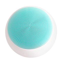 DOCO Sonic Facial Cleansing Brush ROUNDIE Waterproof Rechargeable Super Soft Gentle Exfoliation Customizable Intensities for All Skin Types