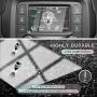 CDEFG for 2018 2019 2020 2021 Wrangler JL/ 2020 Gladiator JT Center Control Touchscreen Navigation Touch Screen Protector, HD Clear Tempered Glass 9H Scratch Resistance (5 inch)