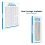 4PCS Breadboards Kit Include 2PCS 830 Point 2PCS 400 Point Solderless Breadboards for Proto Shield Distribution Connecting Blocks