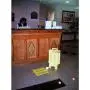 Rubbermaid Commercial Over-the-Spill Pad Station Tablet, Highly Absorbent, Slip-Resistant, ''Caution Wet Floor'', Yellow, 16.5'' x 14'' (FG425400YEL) Rubbermaid Commercial Over-the-Spill Pad Station Tablet, Highly Absorbent, Slip-Resistant, ''Caution Wet Floor'', Yellow, 16.5'' x 14'' (FG425400YEL)