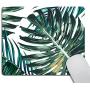 Smooffly Palm Leaves Floral Mousepad Green Tropical Leaves Mouse Mat Mouse Pad Office Mousemat Tropics Mouse Pad 9.5 X 7.9 Inch (240mmX200mmX3mm)