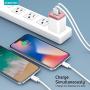 iPhone Charger Set, 2-Pack Overtime Apple MFi Certified Lightning Cables with 1 Dual USB Wall Adapter - 2.4 AMP Compatible w/iPhone 11 Pro Max XS XR X 8 7 6S 6 Plus SE iPad (Rose Gold/White, 4ft)