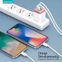 iPhone Charger Set, Overtime Apple MFi Certified Lightning Cable with Dual USB Wall Adapter 2.4 AMP Compatible w/iPhone 11 Pro Max XS XR X 8 7 6S 6 Plus SE AirPods iPad (Rose Gold/White, 4ft)