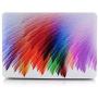 Se7enline Old MacBook Pro 13 inch Case 2009-2012 Plastic Hard Shell Case for MacBook Pro 13-inch with CD-ROM Model A1278 with Keyboard Cover, Screen Protector,Colorful Feather