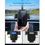 Mpow Car Phone Holder, Upgraded Windshield Long Gooseneck Phone Holder for Car Windshield, Car Phone Mount Compatible with iPhone SE 11 Pro Max XS XR, Galaxy Note 20 S20 S10 and More