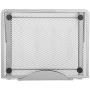 Baobeir Mesh Ventilated Adjustable Laptop Stand for Laptop/Notebook/iPad/Fire 7/Fire 8/Fire 10/Samsung Tab/Tablet and More (Gray)