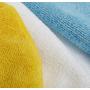Amazon Basics Blue, White, and Yellow Microfiber Cleaning Cloths - Pack of 48
