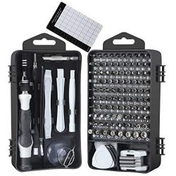E·Durable Precision Screwdriver Set, 122 in 1 Electronic Tool kit with Case for Eyeglasses Watch iPhone Nintendo Switch Camera Computer Repair Kit