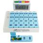 e-Pill 4 Alarm MedCenter Talk with 7 Day x 4 Compartments per Day Weekly Pill Organizer - Large