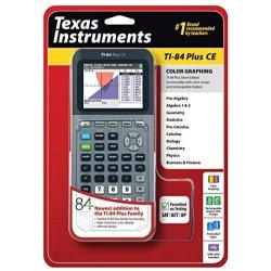 Texas Instruments TI-84 Plus CE Silver Graphing Calculator