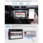 Double Din Car Stereo Android 10.0 2GB RAM+32GB ROM Head Unit Indash Car Radio GPS Navigation 7'' 2Din Car Radio Bluetooth Support Touch Screen Phone Mirror Steering Wheel Control WiFi 4G USB CAM-in