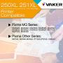 VAKER Compatible 250 251 XL Ink Cartridge Replacement for Canon PGI-250XL CLI-251XL Ink for Canon PIXMA MX922 IX6820 IP7220 MG6620 MG7120 Printer 18-Pack(6 PGBK 3 Black 3 Cyan 3 Magenta 3 Yellow)