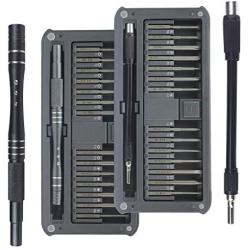 SUQIAOQIAO 30-in-1 Multifunction Screwdriver Set, Magnetic Screwdriver Bit Manual Repair Tool, for Computers, Mobile Phones, Various Electronic Products
