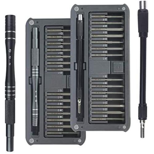 SUQIAOQIAO 30-in-1 Multifunction Screwdriver Set, Magnetic Screwdriver Bit Manual Repair Tool, for Computers, Mobile Phones, Various Electronic Products
