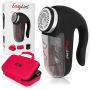 EasyLint Professional Sweater Shaver Best Rated Lint Fuzz Pill Remover for Clothes, Fabrics and Furniture. Includes Zipper Storage Case.
