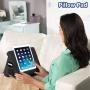 Ontel Pillow Pad Multi-Angle Soft Tablet Stand, Charcoal Grey