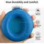 COWIN E7 PRO [Upgraded] Active Noise Cancelling Headphones Bluetooth Headphones with Microphone/Deep Bass Wireless Headphones Over Ear, 30 Hours Playtime for Travel/Work, Blue