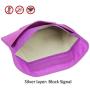 Faraday Bag, Wisdompro RFID Signal Blocking Bag Shielding Cage Pouch Wallet Case for Cell Phone Privacy Protection and Car Key FOB, Anti-Tracking, Anti-Spying Case Blocker - Purple