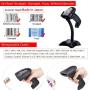 Tera Barcode Scanner Wireless CCD Image Bar Code Reader 1D Barcodes Screen Bar Codes Smudged Damaged Barcodes Readable with Hands-Free Adjustable Stand