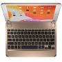 Brydge 10.2 Wireless Keyboard | Compatible with iPad (7th Gen, 2019 & 8th Gen, 2020) | Backlit Keys | Long Battery Life | (Gold)