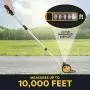 Scuddles Collapsible Measuring Wheel Measures Up To 10,000 Feet Perfect surveying Tool For Distance Measurment (Compact Wheel)