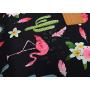 Canvaslife Flamingos Pattern Waterproof Laptop Shoulder Messenger Bag Laptop Computer Briefcases with Rebound Bubble Protection for 15 inch and 15.6 inch Laptop