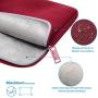 ONE LIFE 10-11.6 Inch Waterproof Laptop Sleeve Case Compatible with MacBook 12 Inch A1534, 10-11.6 Inch Laptop HP Dell Acer Lenovo Sony (10-11.6 Inch, Red)