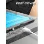 SUPCASE Unicorn Beetle Pro Series Case Designed for iPad Air 4 (2020) 10.9 Inch, with Pencil Holder & Built-in Screen Protector Full-Body Rugged Heavy Duty Case (Blue)