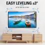 Mounting Dream Full Motion TV Mount UL Listed TV Wall Mount Bracket for 42-75 Inch TVs, Premium Wall Mount TV Bracket, Fits 16, 18, 24 inch Studs with Articulating Arm, VESA 600x400mm, 132 lbs MD2298