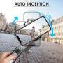 hohem 3-Axis Gimbal Stabilizer - Foldable Phone Stabilizer for iPhone 12 w/ 3D Auto Inception & Face Tracking, Gimbal for iPhone 11 Pro Max/11/Samsung S20 for Vlog YouTube Video iSteady X (0.59 Lbs)