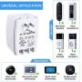 24VAC, 40 VA AC Transformer Plug in with PTC Fuse Compatible with Ring Nest Doorbell Thermostats UL Certified