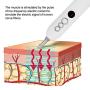 Electric Meridians Acupuncture Pen, Meridian Energy Pen for Pain Stress Relief Massage Pen Health Care Device, Electronic Acupuncture Pen Body Relaxing Health Care Massager