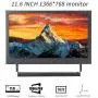 KENOWA 11.6 Inch Portable Monitor 1366x768 Display Screen, with HDMI VGA BNC AV USB Port, Alu Body Built-in Speaker, for Car Backup Camera PC TV Camera Raspberry Pi Window PS3 PS4 Extend Screen