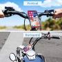 Bike Motorcycle Phone Mount, ANCwear 5-in-1 Portable Phone Holder, Adjustable Silicon Universal Fit Handlebars and Smart Phones Like iPhone Xs Max R X 8 Plus 7 Samsung Bike Motorcycle Phone Mount, ANCwear 5-in-1 Portable Phone Holder, Adjustable Silicon Universal Fit Handlebars and Smart Phones Like iPhone Xs Max R X 8 Plus 7 Samsung
