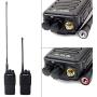 Retevis RT1 2 Way Radios Walkie Talkies Long Range,High Power Two Way Radios Rechargeable,with Earpiece,3000mAh Battery, Rugged, Emergency Alarm,for Adult Construction Warehouse Industry(5 Pack)