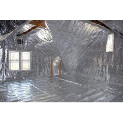 1000 sqft RADIANT BARRIER DOUBLE Sided Attic Foil Insulation 48'' X 250 Scrim
